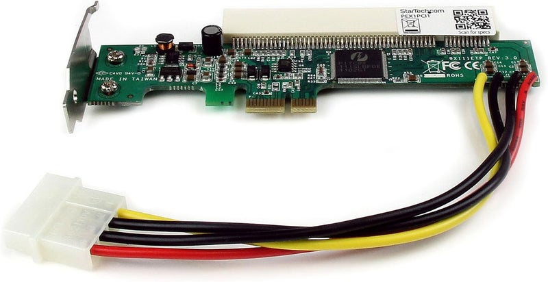 StarTech.com PCI Express to PCI Adapter Card - Low Profile PCIe to PCI Converter with Half-Height Bracket - Image 2