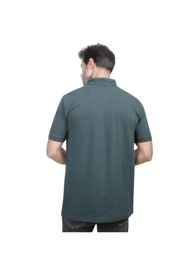Coup Coup - Solid Polo-Shirt with Short Sleeves