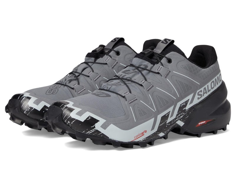 Salomon Mens Speedcross 6 Quiet Shade/Black/Pearl Blue 8.5 Medium - Image 1