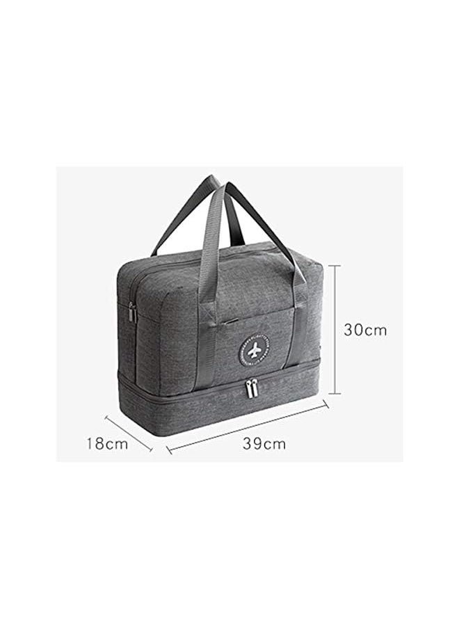 DAYONG - Sports Gym Duffel Bag with Wet Pocket & Shoes Compartment -Grey - Image 1