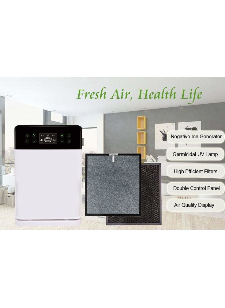 Smart Innovation - 2 in 1 Cold Catalyst + Honeycomb Activated Carbon Replacement Filter for K01 K01B Air Purifier (Filter size: 287 x 320 mm) - Image 1