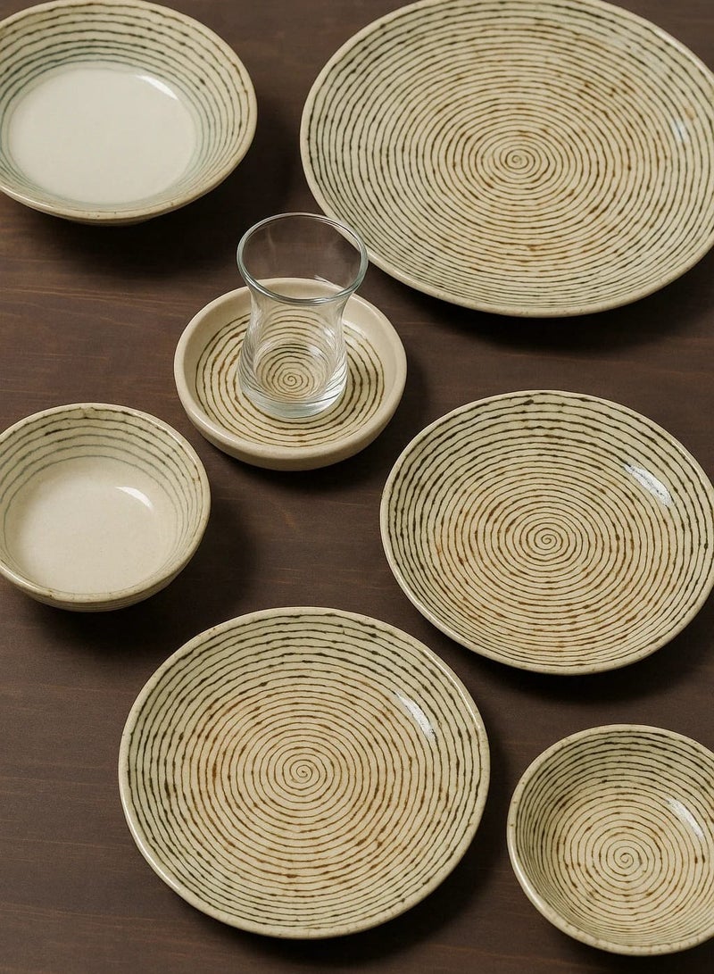 أوزو طقم أدوات مائدة كامل مكون من 36 قطعة - Image 3