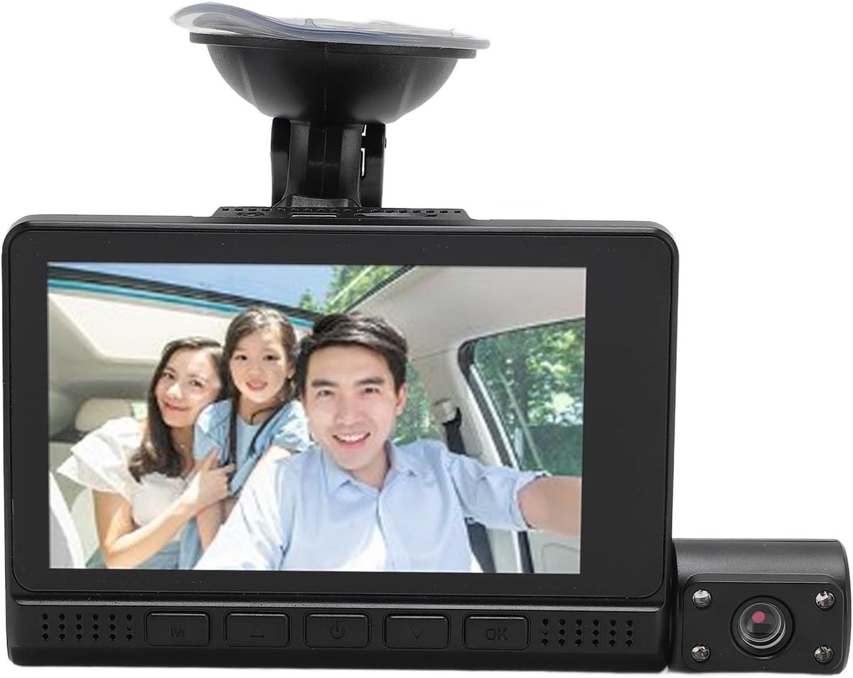 أنجريك ANGGREK 3 Channel Dash Cam 4 inch