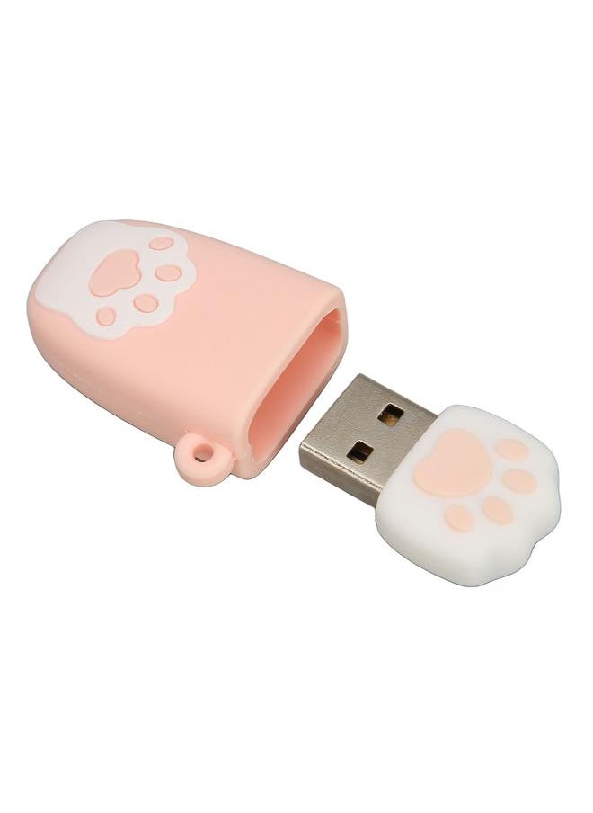 Thoraya Cat claw USB flash drive mini cute USB flash drive gift USB flash drive car USB flash drive creative cartoon USB flash drive pink 32G  - Image 4