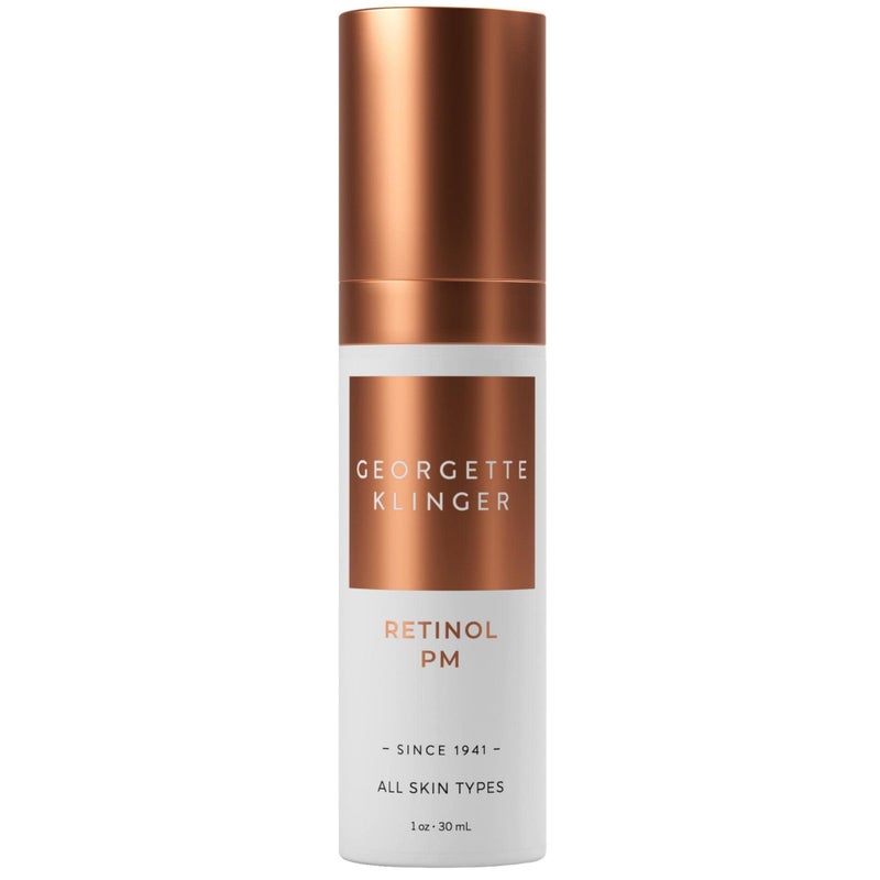 Georgette Klinger Retinol PM - Anti-Aging Exfoliating Serum: Deeply Penetrating, Hydrating, and Non-Drying Vitamin-Rich Formula with Vitamin E, Targets Fine Lines and Wrinkles - 1 oz
