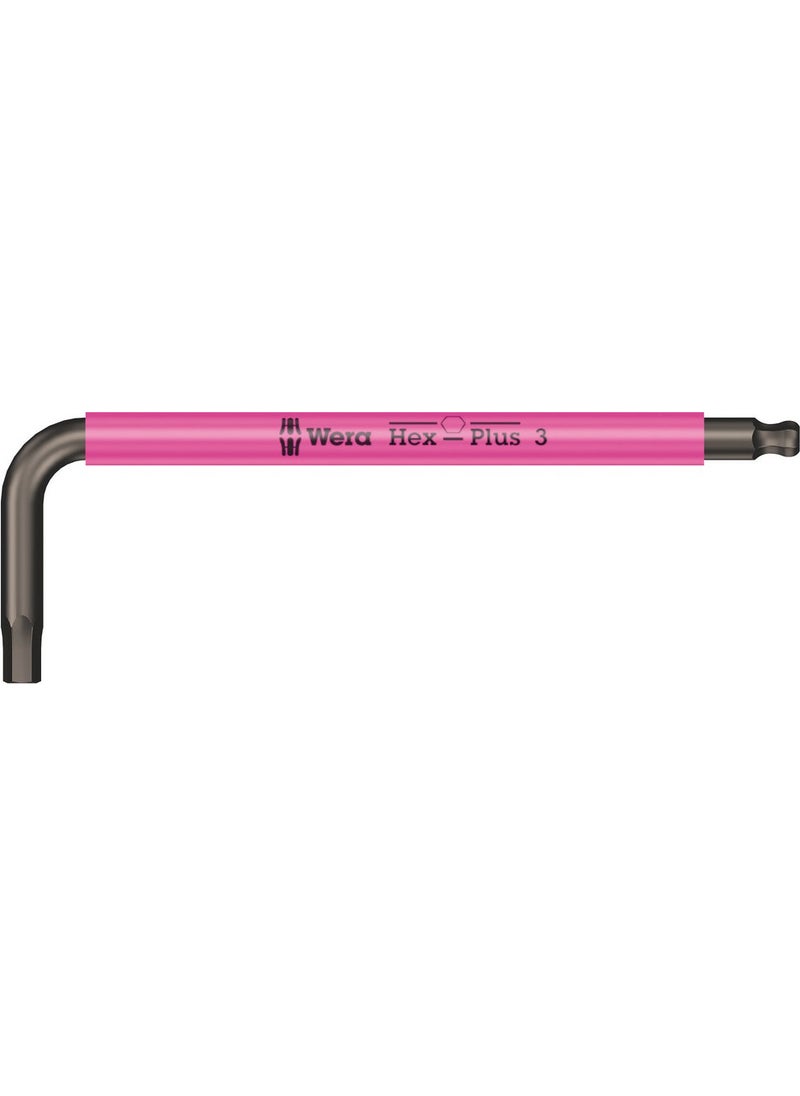 Wera 950 Spks Hex-Plus Colored Short Allen Allen 3,0 mm 05022672001  - Image 2