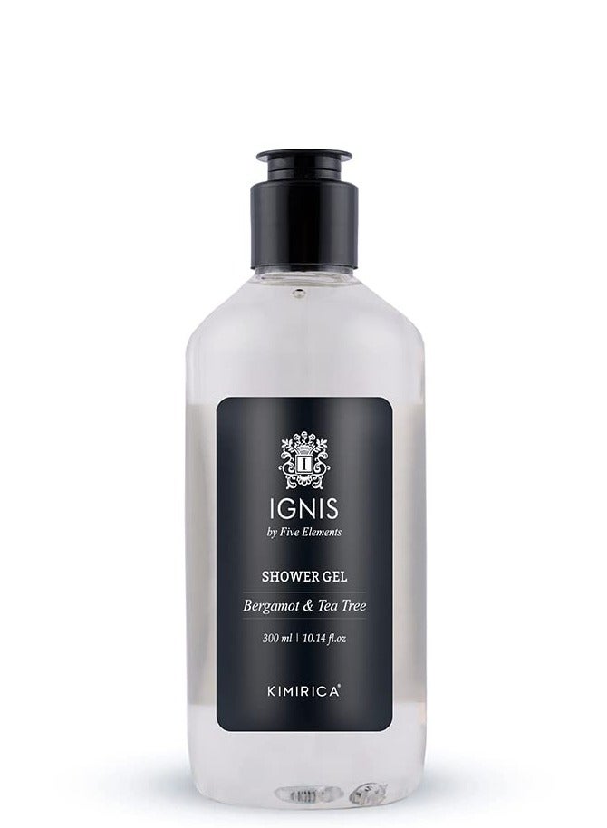 Kimirica Ignis. Body wash with Richness of Bergamot Tea Tree Summer Shower Gel for Refreshing skin - Image 1
