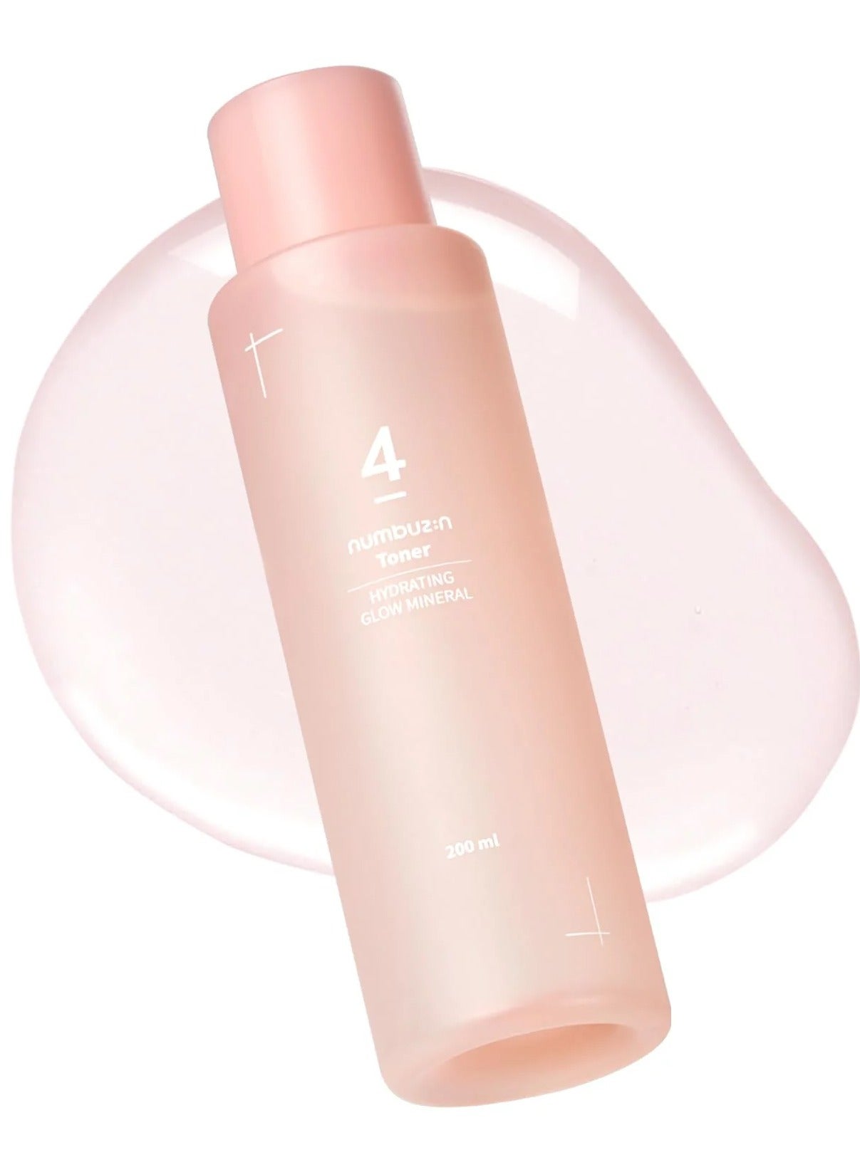 No.4 Hydrating Glow Mineral Toner | Thermal Water, Hyaluronic Acid, Niacniamide | Deep Hydration, Glowy Skin, Makeup Booster, Gentle Exfoliation, Soothing | 6.76 Fl Oz