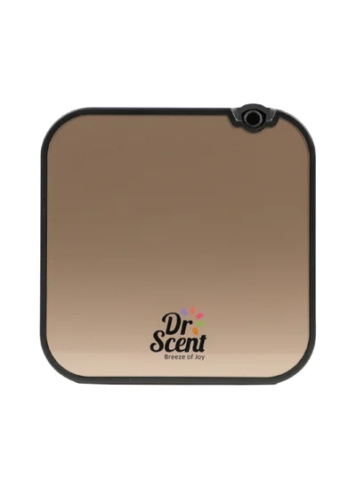 Dr Scent Essential Oil Diffuser – Mini: Miniature Aromatherapy Wonder with 30-100 Sqm Coverage, Exquisite Design, and Mobile App Integration for Enhanced Fragrance Experience (Gold)
