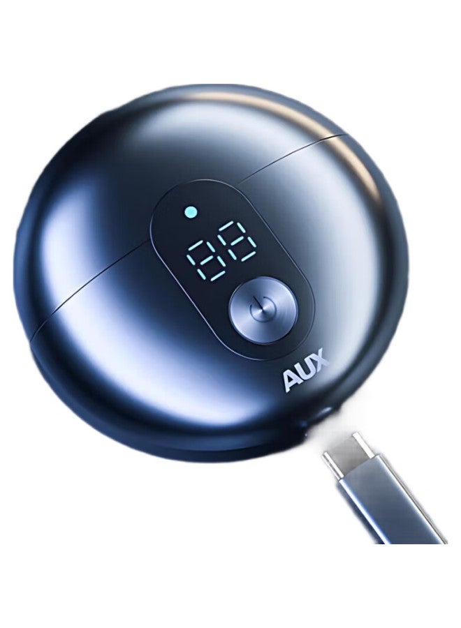 AUX Electric Shaver For Men, Mini Portable Rotary Car-Sharpened Razor, Fully Washable Beard Trimmer, Gift, Birthday Present For Men - Image 2