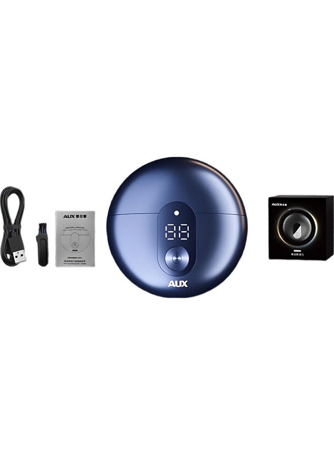 AUX Electric Shaver For Men, Mini Portable Rotary Car-Sharpened Razor, Fully Washable Beard Trimmer, Gift, Birthday Present For Men - Image 3