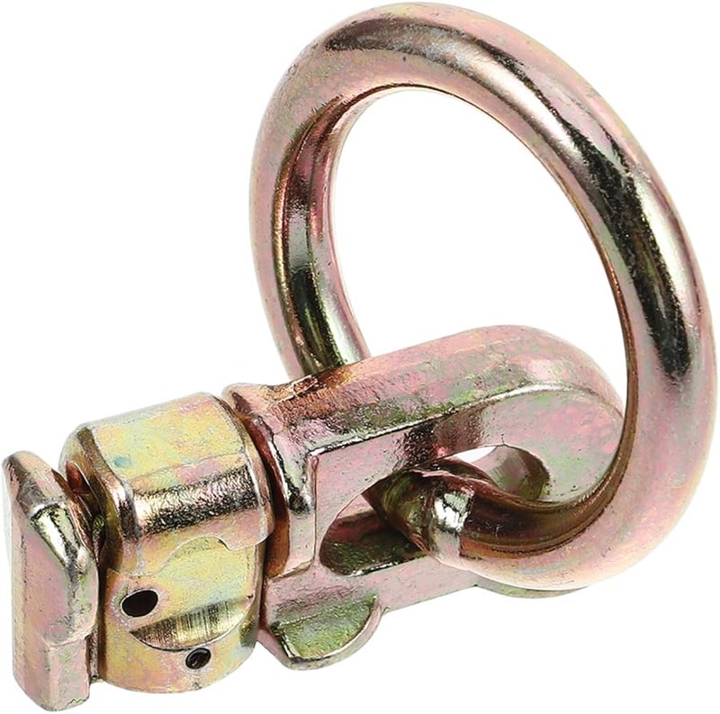 Lockable Gold Tie Down Rings For Secure Cargo Anchoring Heavy Duty Vehicle Hook - Image 2