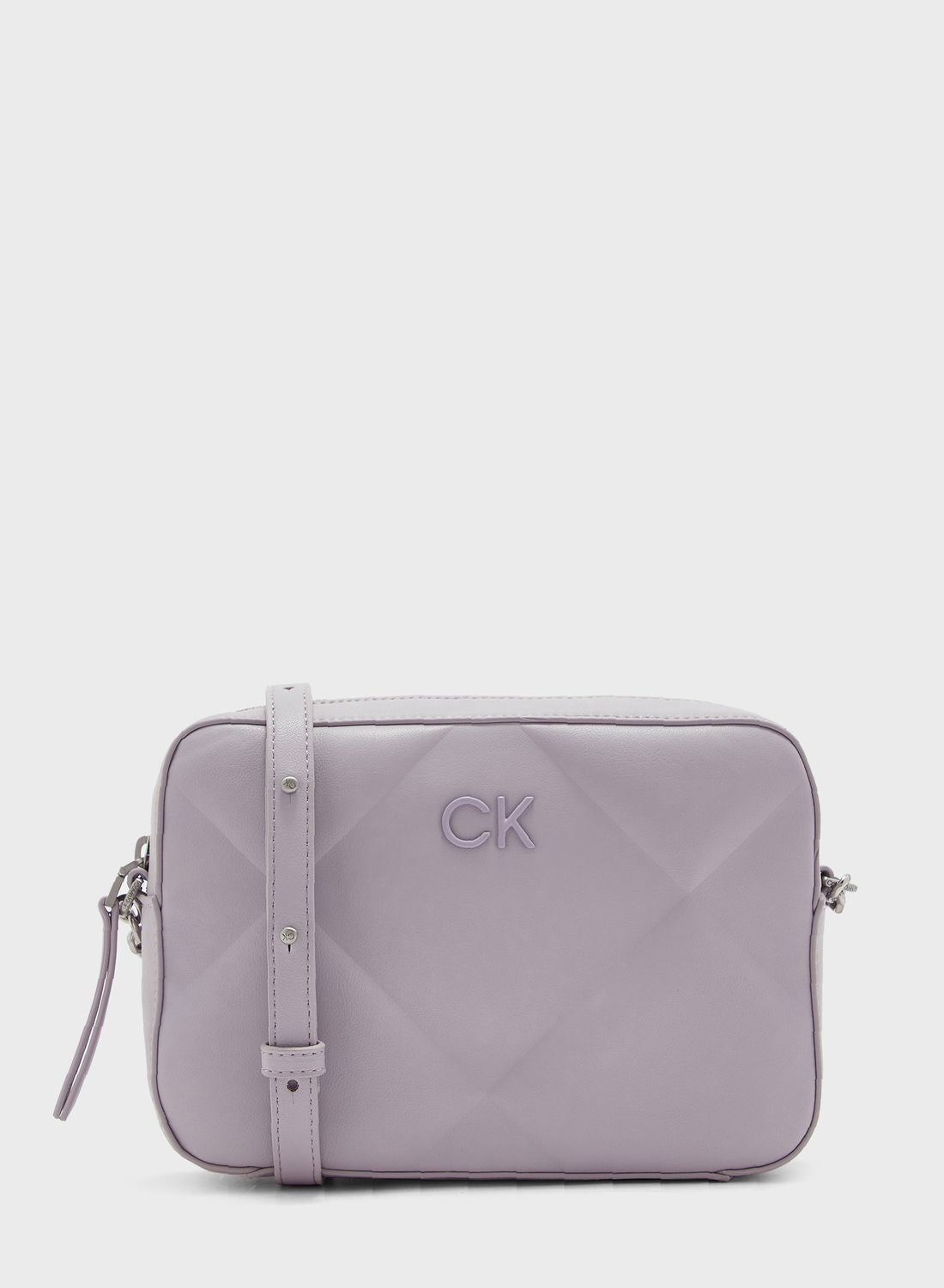 Calvin Klein Re-lock Shoulder Bag - Purple