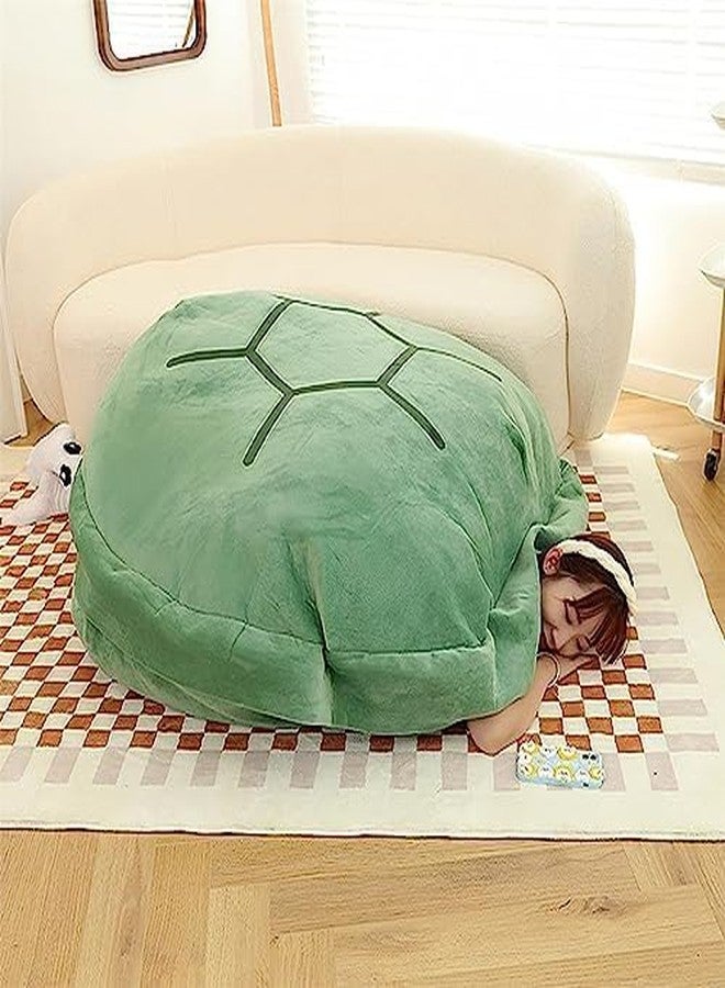 PTAEXCEL Wearable Turtle Shell Pillow, 51in/130cm Giant Wearable Tortoise Shell Plush Removable Oversized Turtle Stuffed Animal Dress Up Cushion Costume for Adults. - Image 4