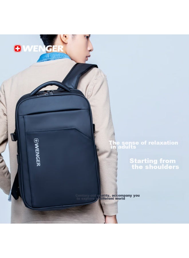 Wenger Swiss Army Knife 17.3-inch Laptop Bag, Business Backpack, School Bag, Travel Bag For Men, Large Capacity - Image 4