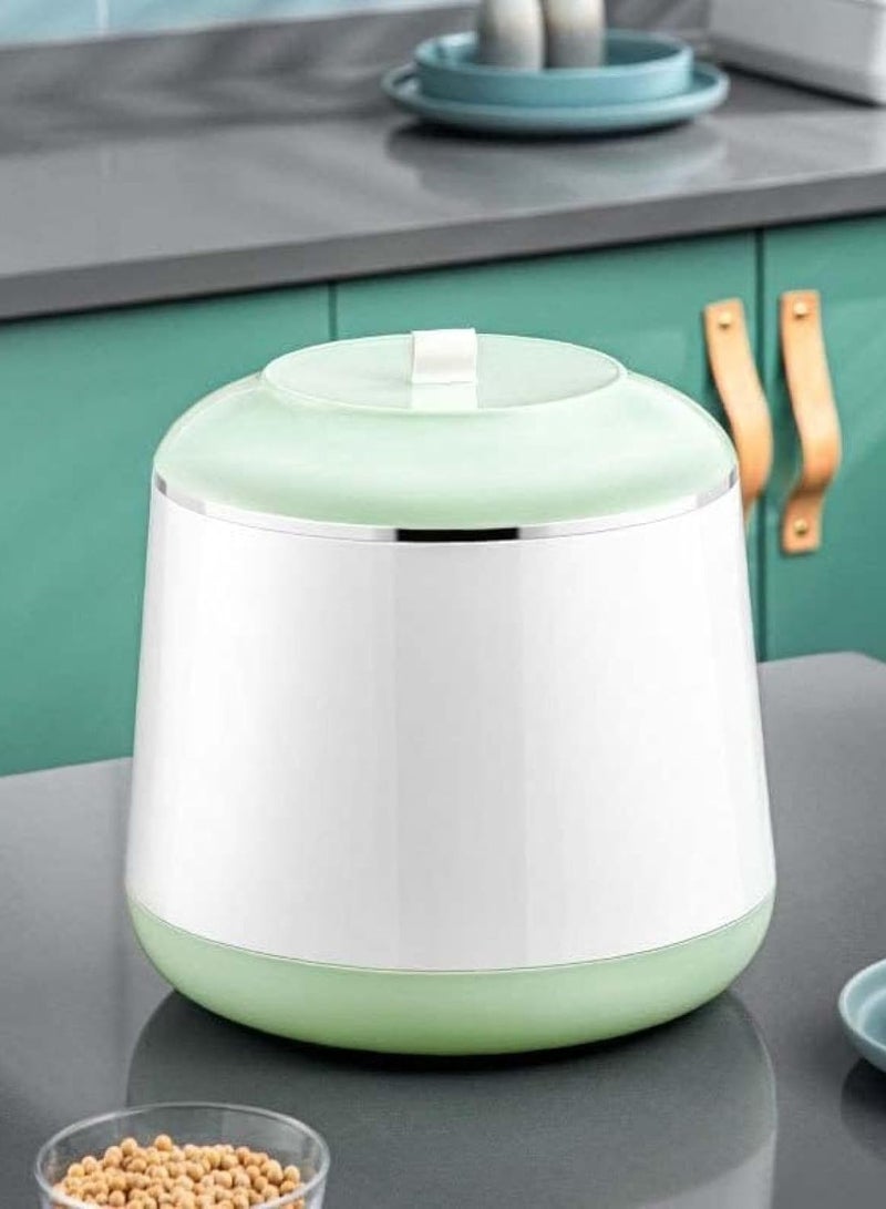Rice Tank Rice Cabinet Rice Measuring Box Rice Storage Box 9/10 Litre Fashionable Rice Box Sealed Pest Proof Moisture Proof Ultra Slim Rice Bucket Household Wheat Flour Storage Bucket Food Rice Box Grocery Storage Box Large Capacity Lightweight Wheat Flour Granulated Sugar Coffee Bean Storage Bucket Kitchen Storage Easy to Clean Fresh Kitchen Supplies - Image 3