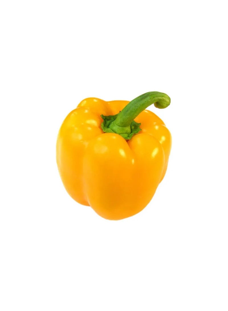 Generic Lifelike Yellow Bell Pepper for Kitchen Styling, Party Displays, and Table Decor 