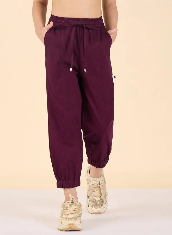 ستايلو بج جوغر قطن برباط للبنات