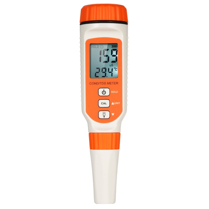SMART SENSOR 3 in 1 Water Quality Tester Pen Type Conductivity Meter Professional TDS / COND / TEMP Analyzer Total Dissolved Solid Temperature Tester for Aquarium Household Drinking Solution with ATC Function and Backlight - Image 2