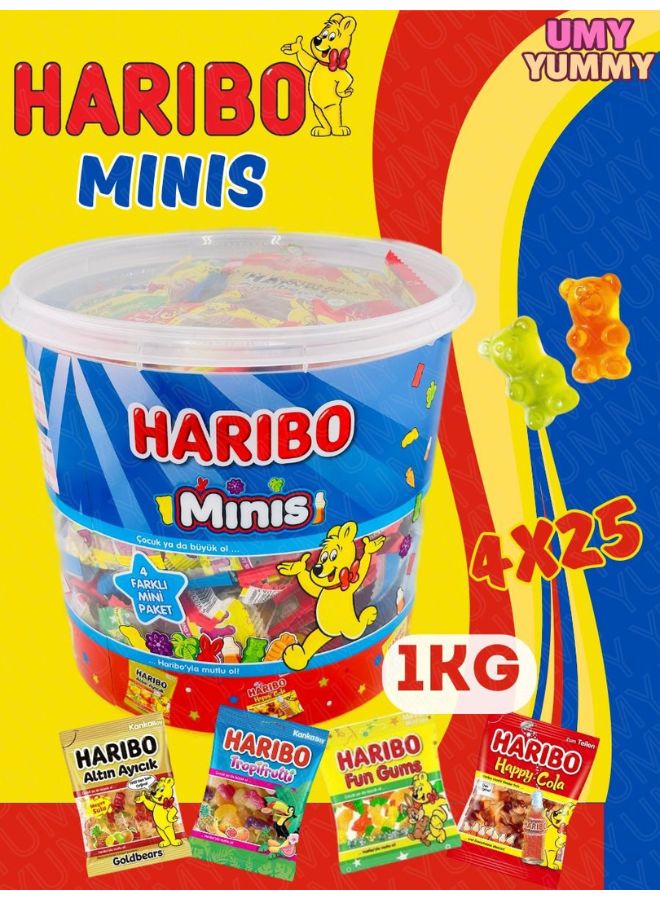 Haribo Minis Assorted Candies 1kg - Image 3