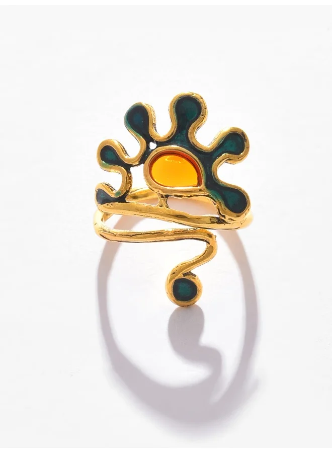 SOHI Casual Artificial Finger Ring Jewellery