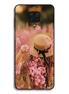 Tolwak Xiaomi Redmi Note 9 Pro Protective Case Cover Hat Girl In Flowers  - Image 2