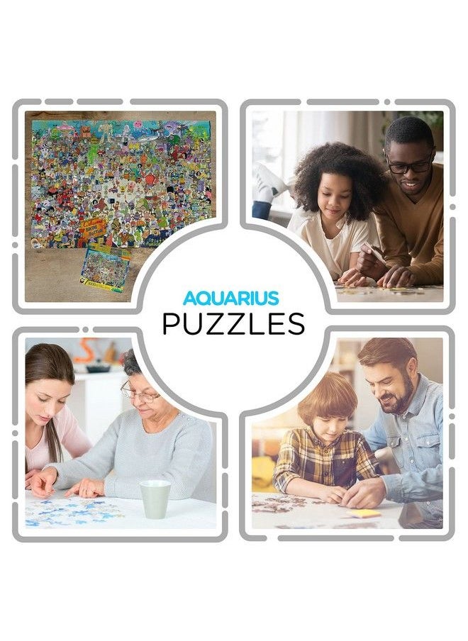 Aquarius Spongebob Squarepants Puzzle (3000 Piece Jigsaw Puzzle) Officially Licensed Spongebob Merchandise & Collectibles Glare Free Precision Fit 32 X 45 Inches  - Image 5