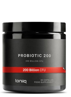 Toniiq Probiotic 200 billion CFU 60 Capsules 