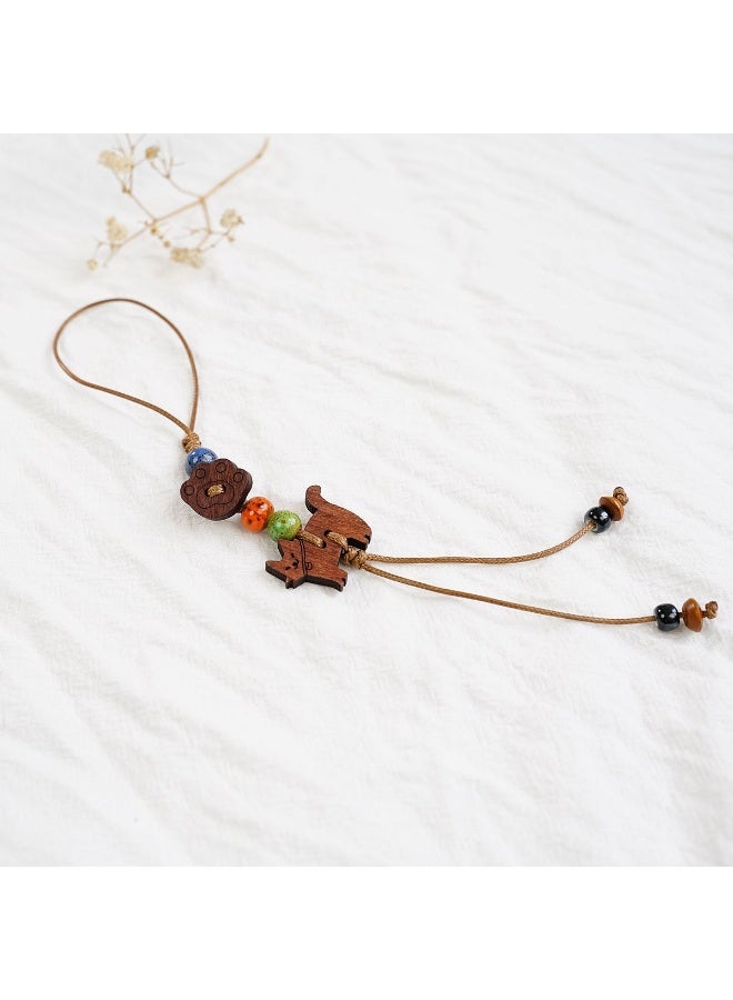 NIBEMINENT Phone Charm/ Chain Strap for Women Girls,Cute Cartoon Cell Phone Case Lanyard Wrist Strap