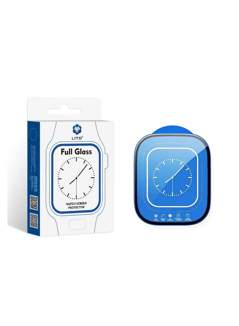 Lito Tempered Glass Screen Protector Compatible with Apple Watch Series 8 Ultra 49mm - Image 1