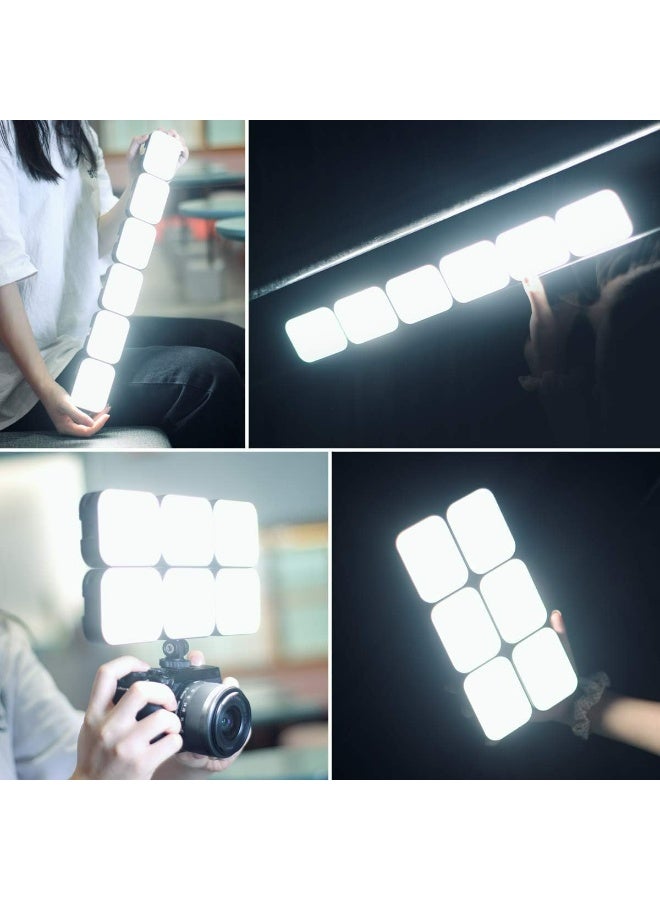 Ulanzi VL100C Bi-Color LED Video Light on Camera,Mini Rechargeable 2000mAh LED Camera Lights,CRI95+ Dimmable 2500-6500K Ultra Bright Photo and Video Lighting,LED Fill Lamp - Image 5