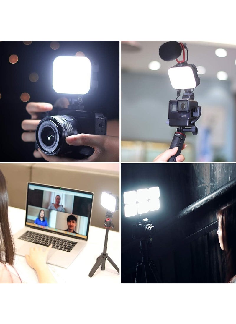 Ulanzi - VL100C Bi-Color LED Video Light on Camera,Mini Rechargeable 2000mAh LED Camera Lights,CRI95+ Dimmable 2500-6500K Ultra Bright Photo and Video Lighting,LED Fill Lamp - Image 1