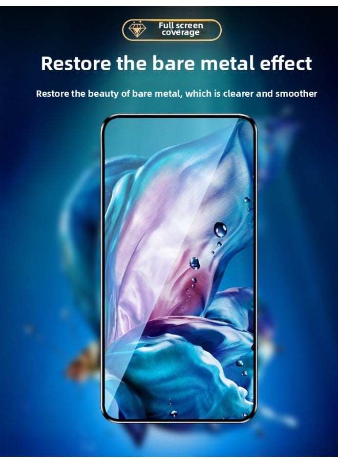 Generic - For Oppofindn Tempered Film Findn2 Folding Screen N3 Mobile Phone Film Oppofindn2 Outer Screen Curved Surface-Colour:【ultra-clear Black Edges◆External Screen Tempered Film】3 Pieces Pack*free Lens Film-Size:OPPO Find N3 - Image 1