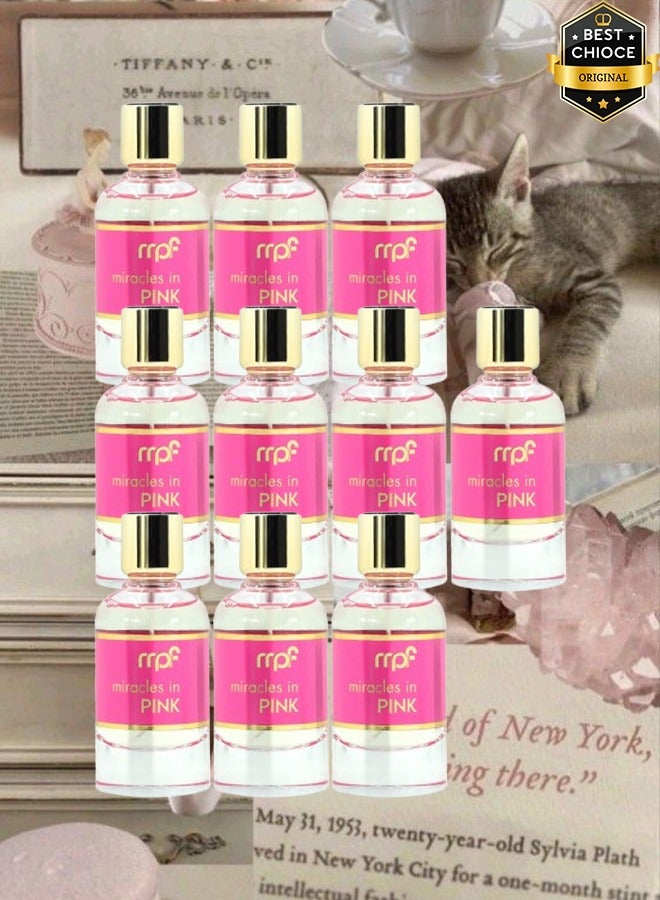mpf 10 Pieces Miracles In Pink Perfume 100ml EDP - Image 1