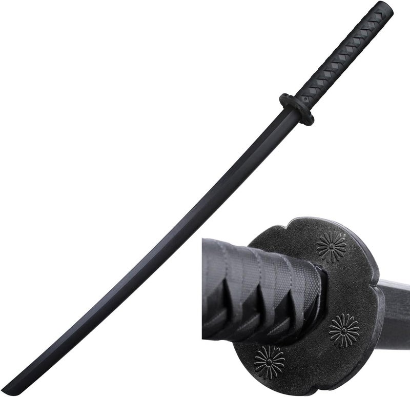 MASTER USA Training Sword, Black Polypropylene Samurai Style Handle-Sparring Practice Equipment - Image 1