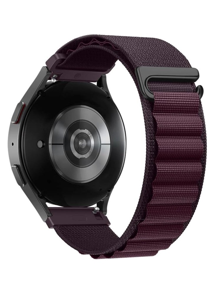 Anmi أشرطة ساعة 20 مم متوافقة مع ساعة Samsung Galaxy Watch 6 الكلاسيكية 47 مم 43 مم Galaxy Watch 6/5/4 40 مم 44 مم/Galaxy Watch 5 Pro Sport Nylon Strap Amazfit¬†GTS 4 حزام سريع الفك  - Image 1