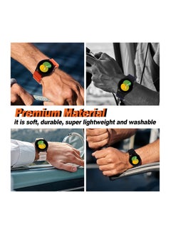 Anmi 20mm Watch Straps Compatible with Samsung Galaxy Watch 6 Classic 47mm 43mm Galaxy Watch 6/5/4 40mm 44mm/Galaxy Watch 5 Pro Sport Nylon Strap Amazfit GTS 4 Quick Release Strap  - Image 2