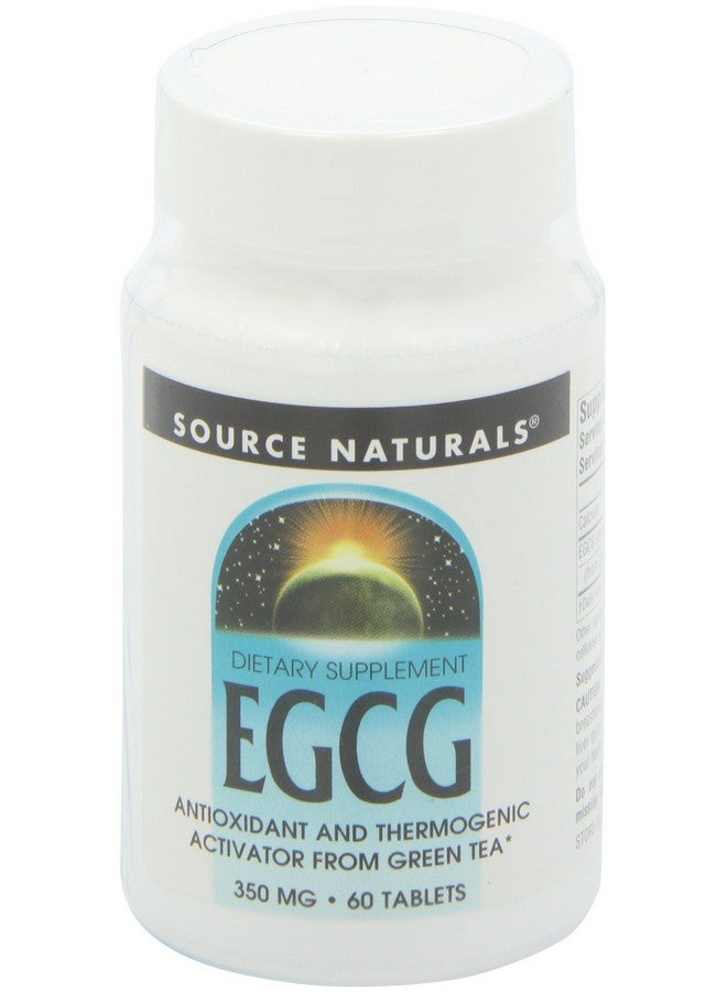 Source Naturals EGCG, Antioxidant and Thermogenic Activator from Green Tea, 350mg - 60 Tablets - Image 4