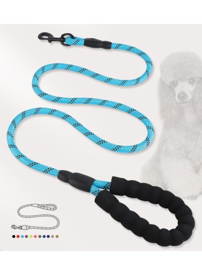 طوق كلب قوي مع مقبض مريح مبطن وخيوط عاكسة للغاية لطوق الكلب - Image 2