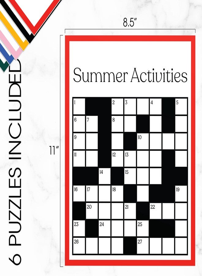 Keeping Busy Crossword Dementia Activities for Seniors | Alzheimer Products for Elderly Patients | Fun Memory Game Toy & Cognitive Brain Puzzle for Senior Citizens w/Memory Loss or Alzheimers - Image 2