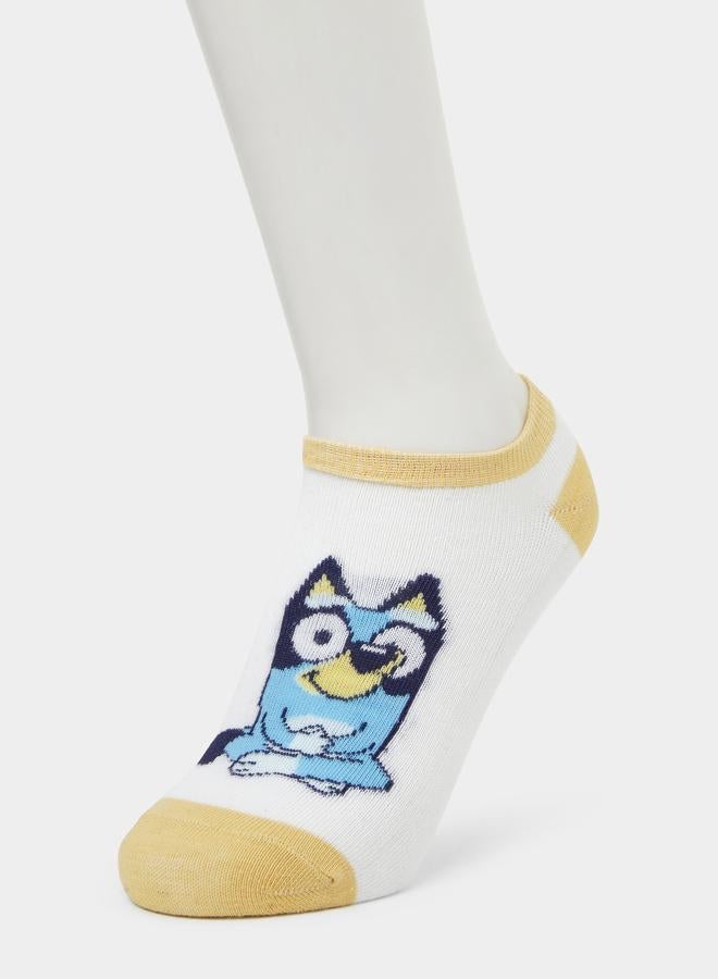Styli Boys Set of 3 - Bluey Ankle Socks - Image 4