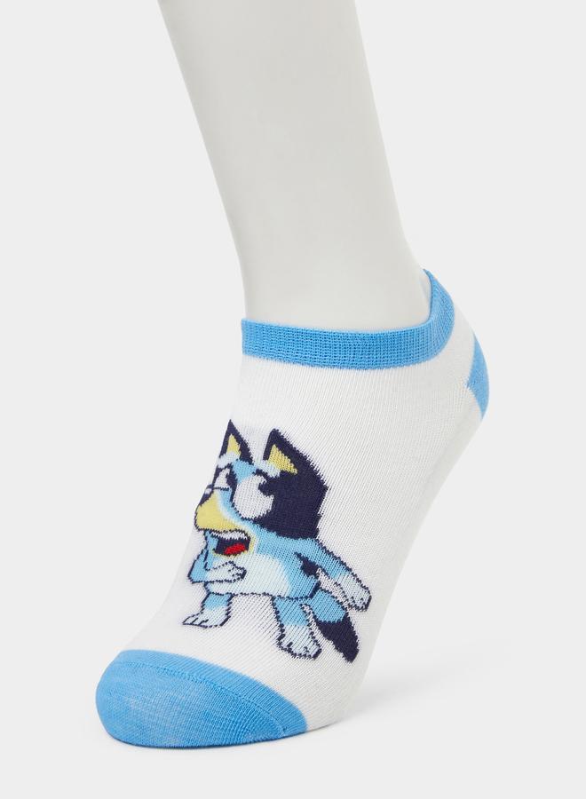 Styli Boys Set of 3 - Bluey Ankle Socks - Image 2