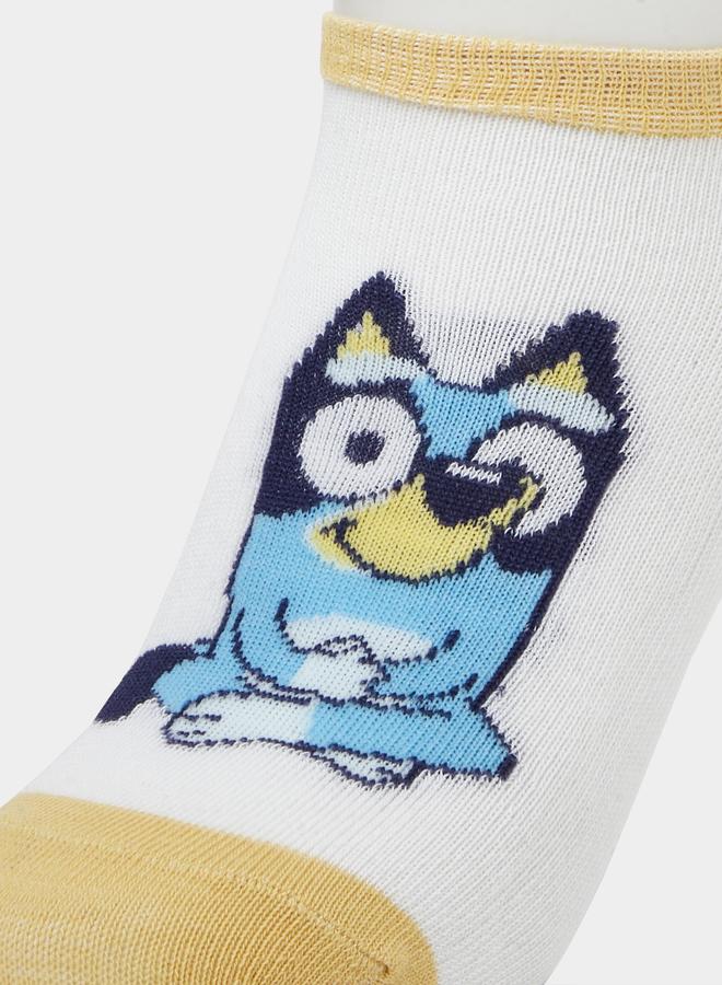 Styli Boys Set of 3 - Bluey Ankle Socks - Image 5