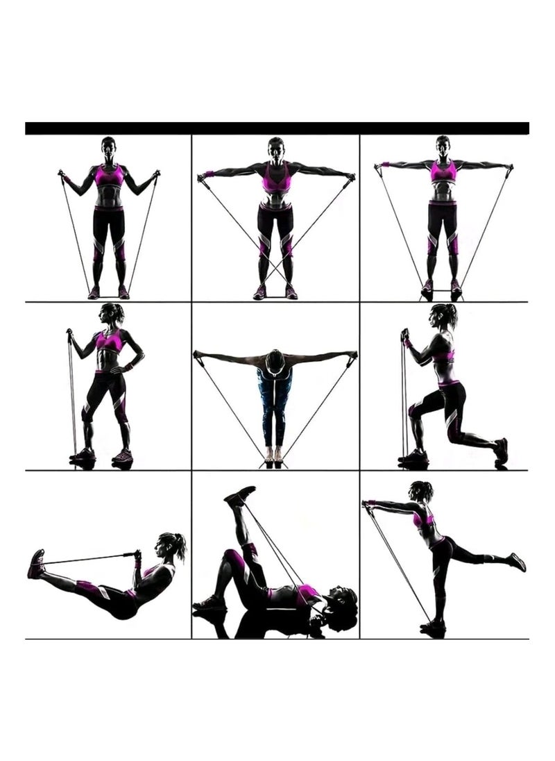 Anmi Wellness Pull Rope Obstruction BandBe Suitable For Yoga Exercise Pilates Fitness Training (11 Pieces)  - Image 5