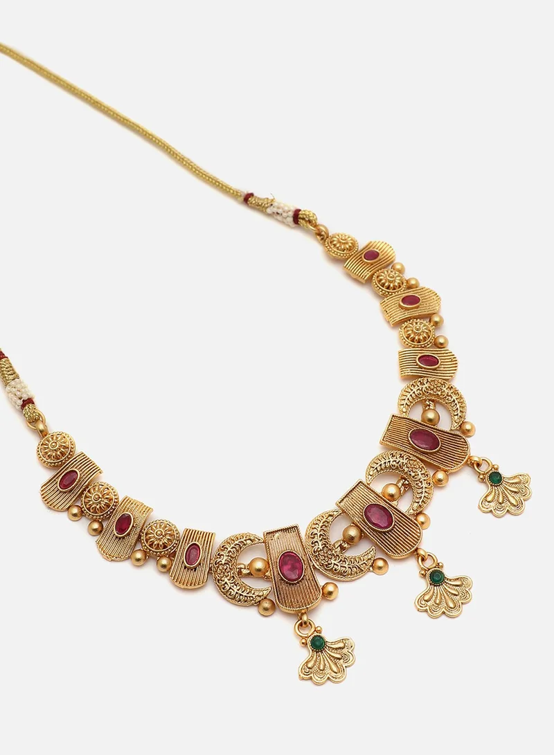 SOHI Stones Artificial Jewellery Set
