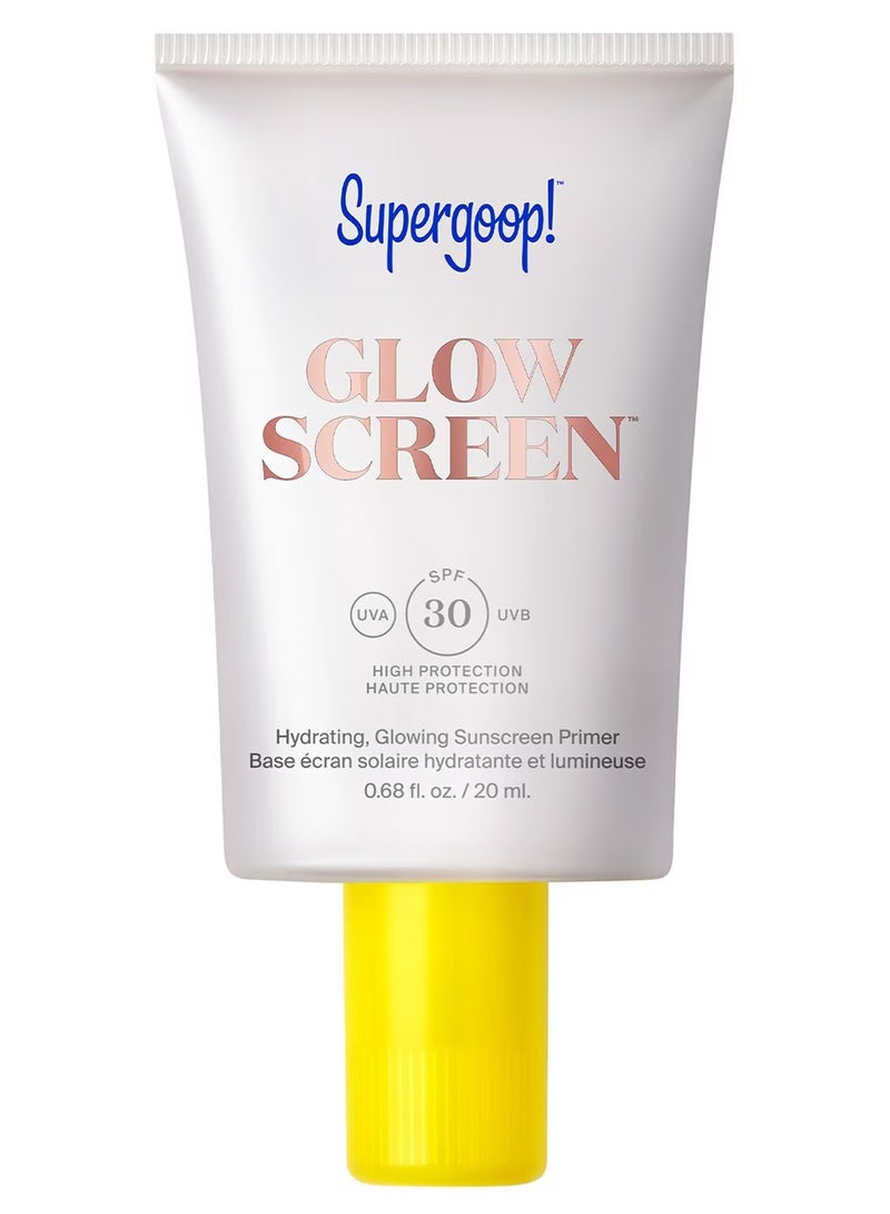 سوبرجوب كريم جلو سكرين صن سكرين واقي من الشمس بمعامل حماية SPF 30  لترطيب البشرة وإضفاء مظهر  20 مل - Image 1