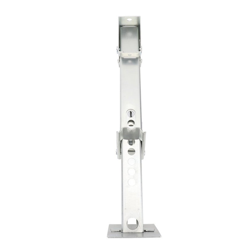 Trailer Stabilizer Jack: 650Lbs Load 1000Lbs Lift Capacity, Sturdy Iron Construction, Adjustable Height 290Mm To 455Mm - Swing Down Telescopic Design, RV Stabilizer Jack for Trailers, Campervans, Outd - Image 2