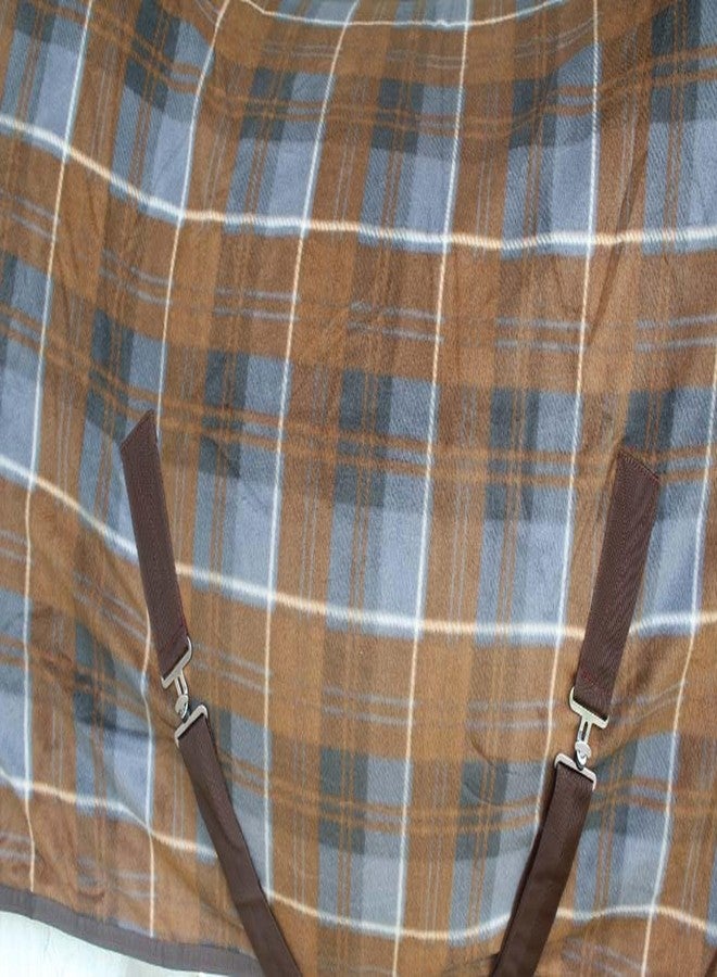 Challenger 62" Horse Polar Fleece Cooler Exercise Blanket Wicks Moisture Winter 43EE12 - Image 5