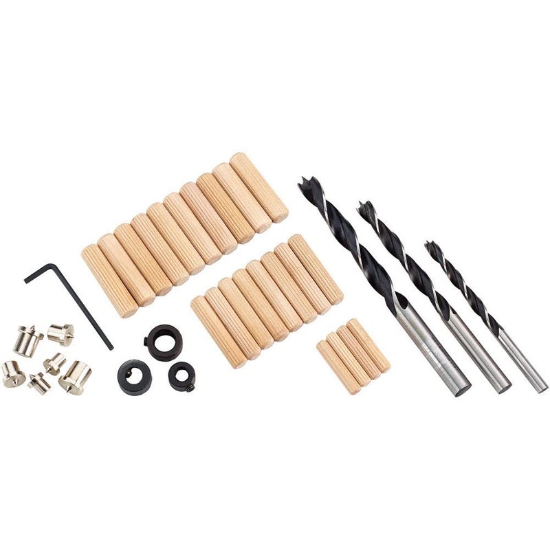 SHB SHB Dowel Set 43 Hole Guide Wood Dowel Straight Hole Drilling Guide Woodworking Carpentry Positioner Locator Tool Woodworking Tool  - Image 4