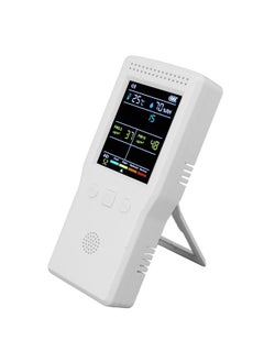 Thoraya 9 in 1 Air Quality Monitor High Accuracy Multifunction Handheld HCHO Tester for Baby Room Hospital White  - Image 3